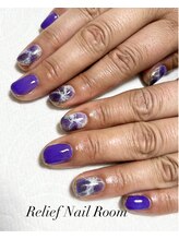 リリーフネイルルーム(RELiEF NAiL ROOM)/大理石ネイル