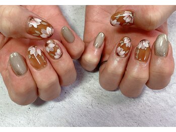 ネイルサロン ビューティーマジック 川口店/フラワーネイル