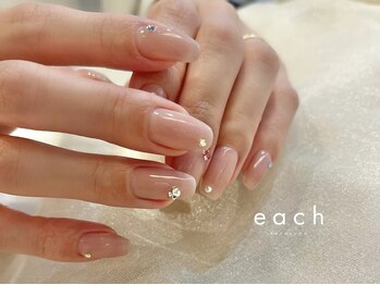 イーチ 烏丸御池(each)/スキンカラー×マルチストーン