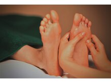 美と癒しの隠れ家サロン ヴァーム(Verm)の雰囲気（むくみや冷えのお悩みに…。疲れた脚に最高の癒しのひと時を。）
