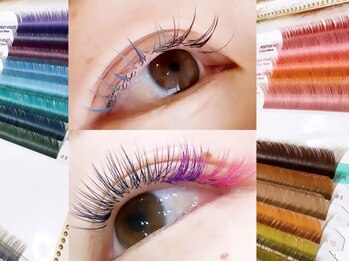 ムーン(moon)の写真/全てフラットラッシュでご提供◎単色やMIXもOK！気分に合わせてお好きなカラーをお選びください。