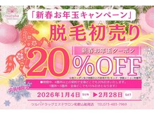 ツルハドラッグエステサロン 和歌山船尾店/【脱毛】初売り２０％OFF