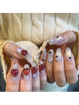 エクリプス(ECLIPSE)/バレンタインネイル