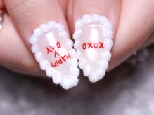 モルフォ 千駄ヶ谷(Morpho)/バレンタインホイップネイル