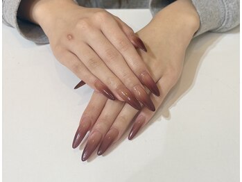 ミッシュネイル(mish nail)/ロングネイル！時短×長さ出し