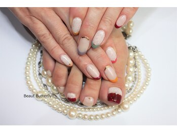 ネイルサロン スクール ビュートバタフライ 相模大野店(BEAUT BUTTERFLY)/Beaut Butterflyデザインネイル