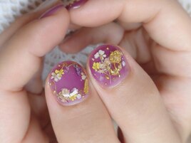 押し花コラージュ♪