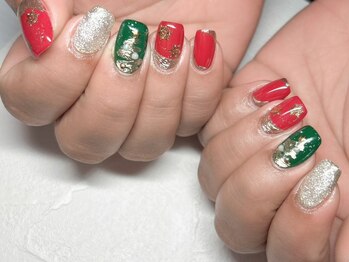 ラドール(La Dhole)/クリスマスネイル