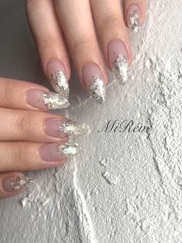 ミレーヴ(MiReve)/ラメグラデーション×シェル