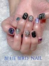 ブルーバードネイル(Blue bird nail)/ハロウィンnail
