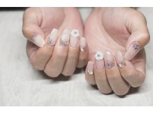 ジョリフィーユ(joliesfilles)/立体フラワーネイル　7600円