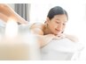 タイ式オイルトリートメント 60分 + フットケア 30分  8000 → 7600円