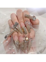 ラビィ 福岡天神大名店(Raviy)/ゴールドネイル