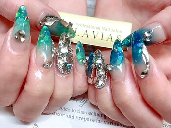 プロフェッショナル ネイルサロン ラヴィアス(LAVIAS)の写真/《付替オフ全員無料》スカルプ派から絶大な人気◎高リピート率の高技術サロン!!イベント向けもお任せ★