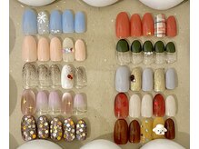 ハンド定額コース￥4000、全10種、毎月デザイン更新、お色変更可