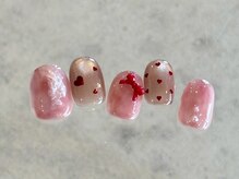 ネイル アトリエ フイユ イセサキ(Nail atelier Feuill isesaki)/Valentine sample