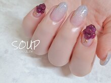 スープ(SOUP)の雰囲気(毎月新作アートをご用意♪デザインお悩みの方、是非ご相談下さい)