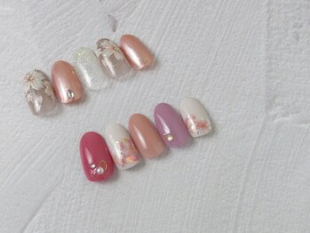 シーアンドネイルズ(C&NAILS)/桜デザイン