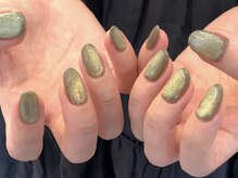 リッシュ(RICHE)/カーキマグネットネイル