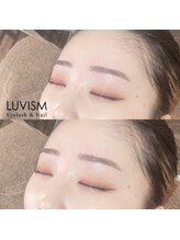 ラヴィズム アイラッシュ アンド ネイル (LUVISM)/アイブロウWAX★ 担当:浅井