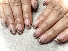 ネイルサロンファストネイルプラス 新宿店(FAST NAIL PLUS)/2025冬ネイル【ラメグラデ】