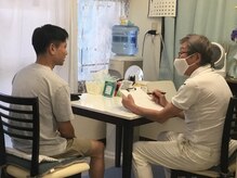 健康療術院絆/施術前の丁寧な受付