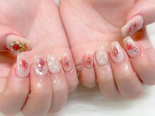 ルアナ(Luana.)/チーククリスマスネイル