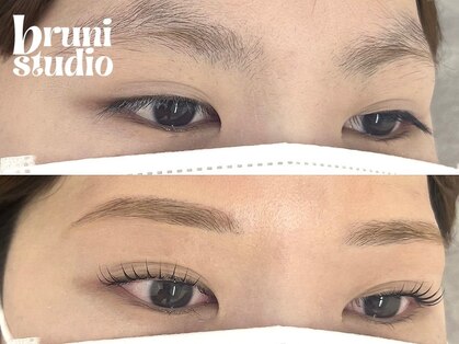bruni studio 表参道 ブルーニスタジオ【まつ毛パーマ/眉毛/アイブロウ/まつげ】の写真