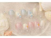 ネイルサロンプリッシュ 横浜店(prish)/5000円　グラデ　シェル
