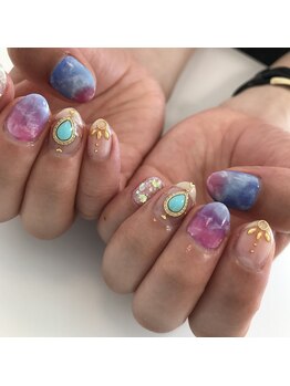 ネイルサロン キュア(Cure)/リゾート仕様ネイル