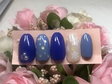 クバーナ(CUBANA)/雪の結晶ブルー☆￥7,800