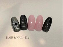 イヴ 新浦安店(Eve)/くすみピンクお花フラワー