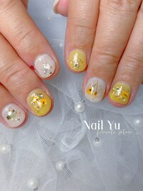 押し花ネイル