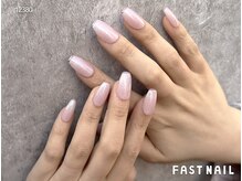 ファストネイル フレンテ笹塚店(FAST NAIL)/ミラー×スキニーフレンチ ¥4860