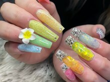 リンネイル 新大久保店(Rin Nail)/#待ち込みデザインOK　#付け放題