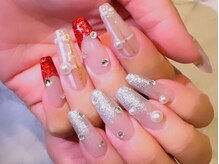 ルリナ ネイル(Lurina Nail)/【スカルプ】クリスマスネイル