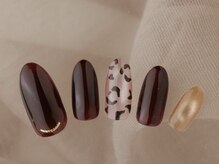 エムスラッシュ センター南(M.SLASH)/レオパードネイル