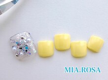ミアローザ(Mia Rosa)/定額￥8000フットネイル