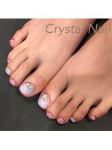 クリスタルネイル ボンベルタ橘店(CRYSTAL NAIL)/フットネイル