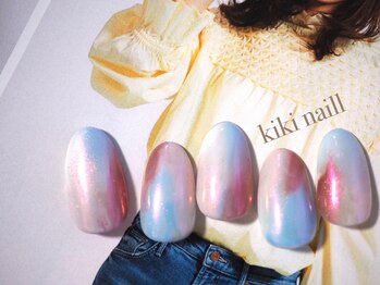 キキネイル 二子玉川(kikinail)/オーロラキラキラネイル