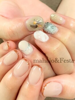 マハロ アンド フェスタ 長野店(mahalo&Festa)/手書きアート