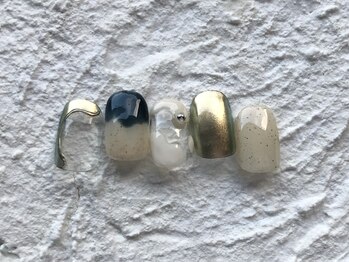 デューネイルスタジオ(dew nail studio)/90min.ブルー砂ジェルニュアンス