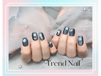 トレンドネイルスタジオ(Trend Nail Studio)/ワンカラー + 10本塗りかけ