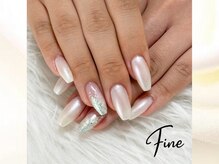 ファイン(Fine)/Hand ★One color + Point art