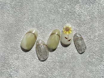 モナリザ 三宮店(MonaLisa)/8月ネイルコンテスト1位Design