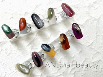 アンドネイル ビューティー(AND nail,beauty)/冬ネイル/マグネット/藤沢