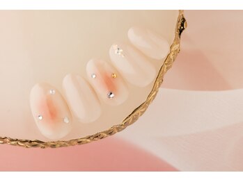 エムスラッシュネイル 本牧店(M SLASH)/チークネイル