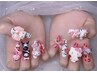 【Hand】チップ長さだし　ロングつけ放題【Lサイズ】★　¥16980