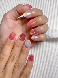 トレンドネイル　¥7500