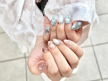 ティー クリア ネイルアンドアイラッシュ 中島店(T.Clear Nail & Eyelash)の写真/【フィルイン対応サロン】トレンドから個性派まで、アートの種類がとにかく豊富！持ち込みデザインもOK◎